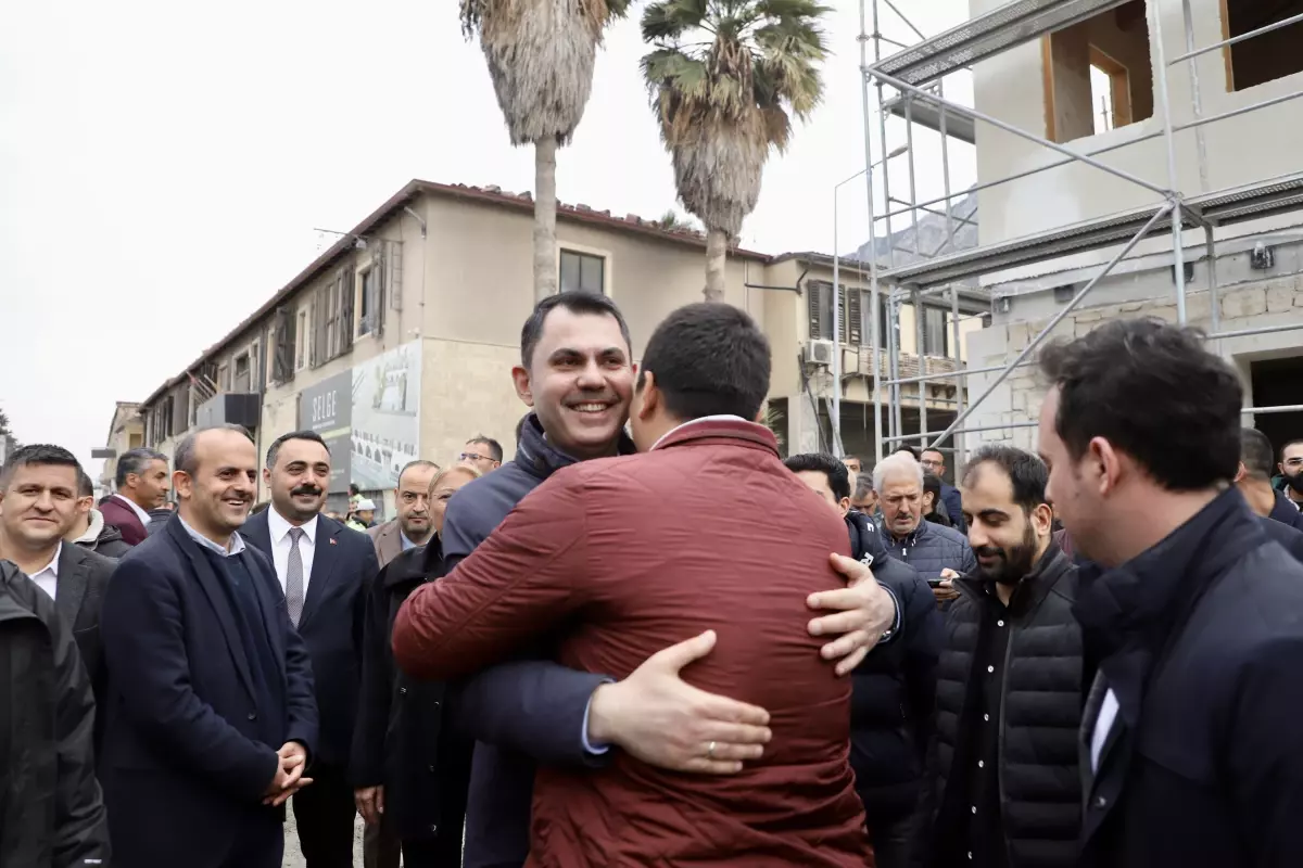Bakan Murat Kurum, Hatay'da Şehir Yeniden Dirilişine Tanıklık Etti