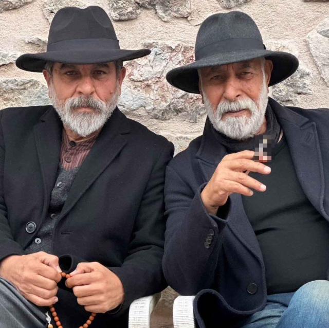 Muhammed Cangören ve Sefa Zengin'in samimi anları