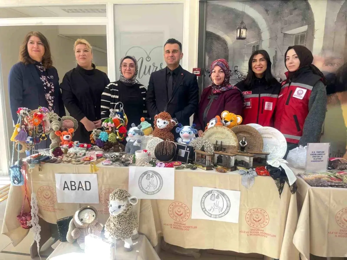 Erzurum’da “Kooperatifte Kadın Gücü” Etkinliğiyle Kadın Kooperatifleri Parladı