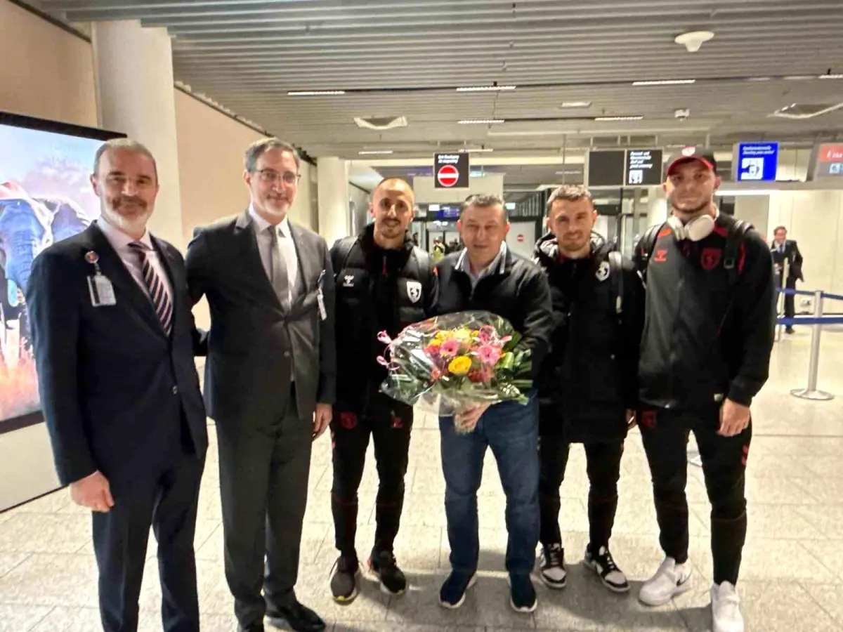 Samsunspor, Mainz Maçına Hazırlık İçin Almanya'da Buluştu