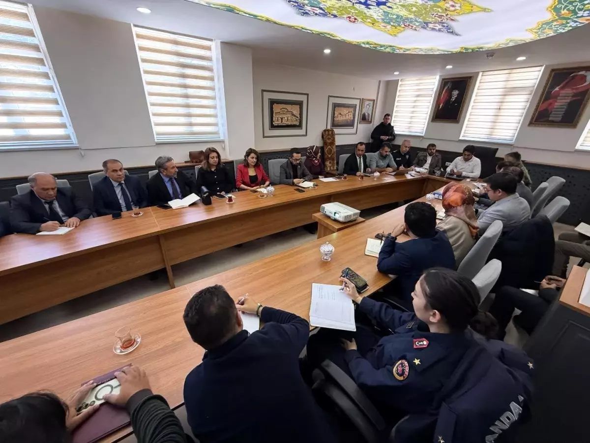 Sarıkamış'ta Şehit Anma Yürüyüşü Öncesi Kritik Planlama Toplantısı