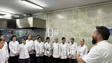 Kastamonu Üniversitesi’nden Lise Öğrencilerine Gastronomi Atölyesi: Genç Şefler Mutfağa Adım Attı