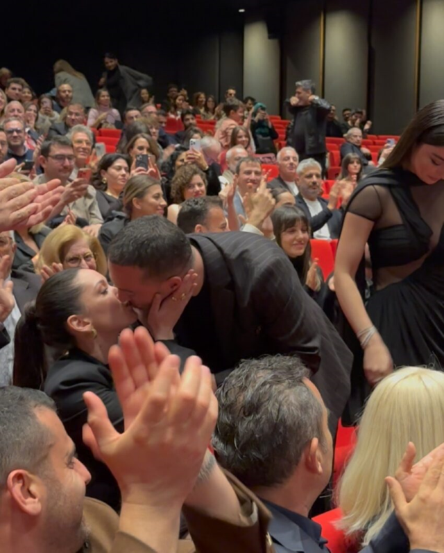 Gala gecesinden bir kare