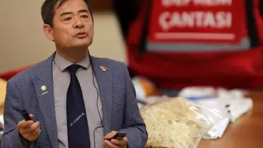 Japon Deprem Uzmanı'ndan Türkiye'ye Hayati Deprem Çantası Rehberi: Tuz ve Streç Film Neden Olmazsa Olmaz?
