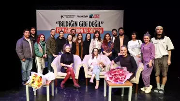 "Bildiğin Gibi Değil" Film Ekibi Küçükçekmece'de Sinema Söyleşisiyle Göz Doldurdu