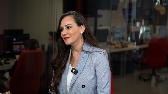 Seçil Aytin Arslan toplantı anı