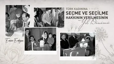 Emine Erdoğan'dan Kadın Hakları Zaferinin 91. Yıl Dönümüne Özel Mesaj