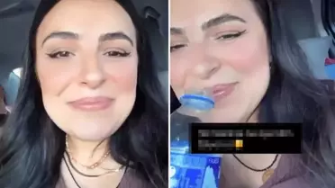 Hamile Kadının Benzin Kokusuna Karşı Aşermesi Sosyal Medyada Gündemde