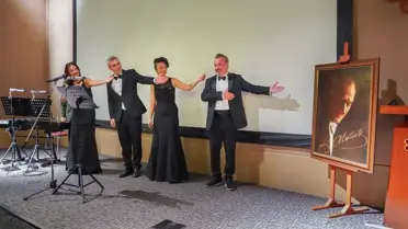 Antalya DOB'dan Atatürk'ü Sevdiği Şarkılarla Anma Konseri