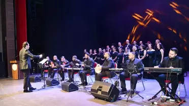 Tekirdağ’da Nazende Türk Müziği Topluluğu’nun Büyüleyici Performansı