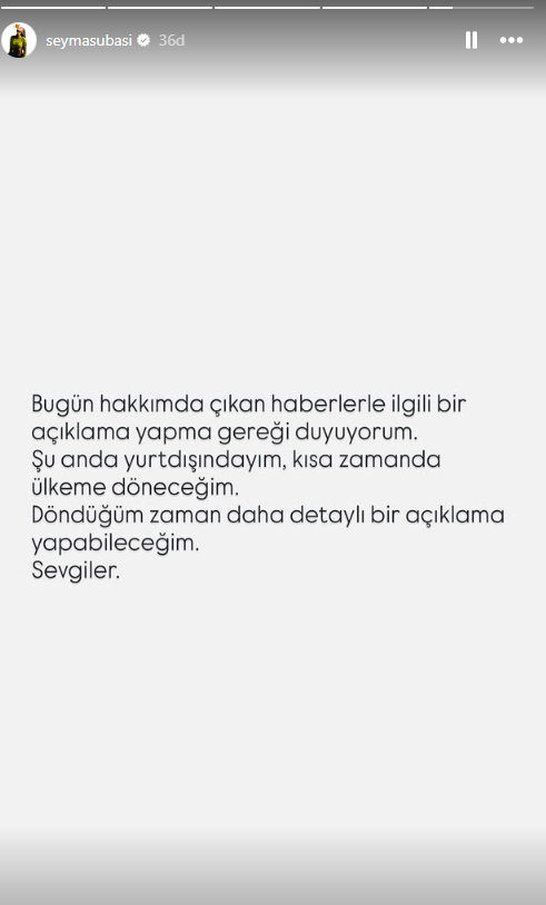 Şeyma Subaşı’nın marka reklamı