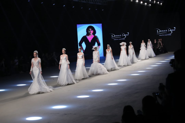 Pınar Bent'in yeni koleksiyonundan bir gelinlik modeli
