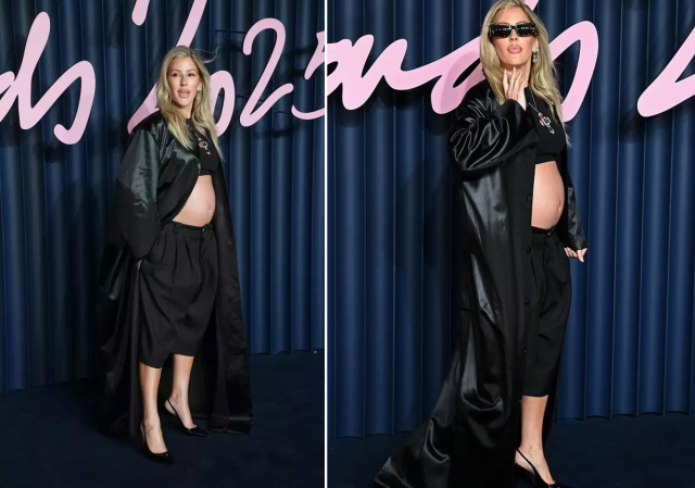 Ellie Goulding hamilelik duyurusunu yapıyor