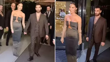 Sıla’nın Dar Kesim Gri Elbisesi Lansmanda Gündemi Salladı