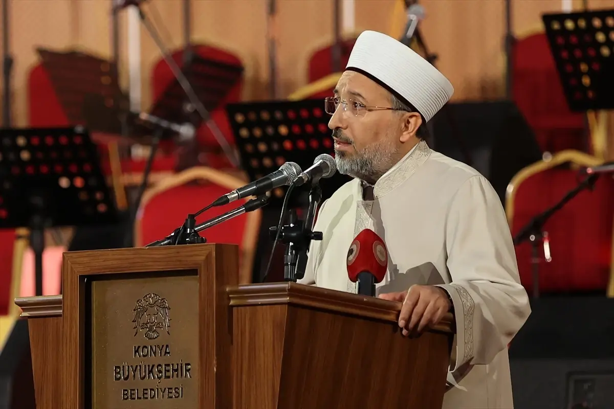 Mevlana’nın 752. Vuslat Yıl Dönümünde Kültür ve Sanat Şöleni