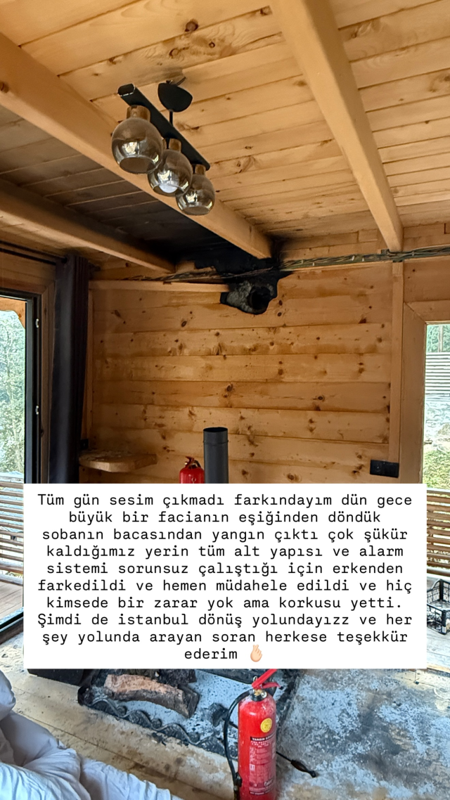 Tahsin Küçük'ün yangın sonrası açıklaması