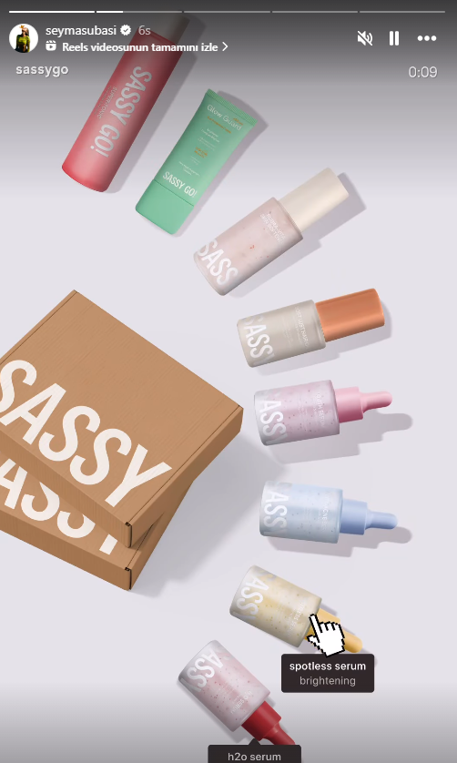 Şeyma Subaşı reklam görseli 2