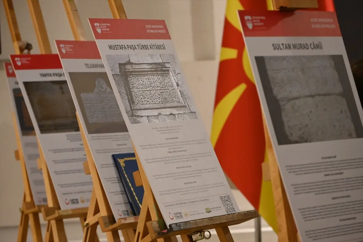 Üsküp’te Osmanlı Kitabeleri Projesi Açıldı: Kuzey Makedonya’da Kültürel Miras Yeniden Keşfedildi