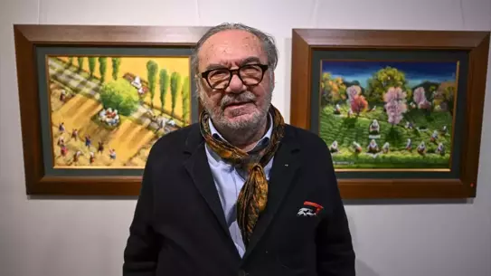 Sergide sergilenen bir karma resim örneği