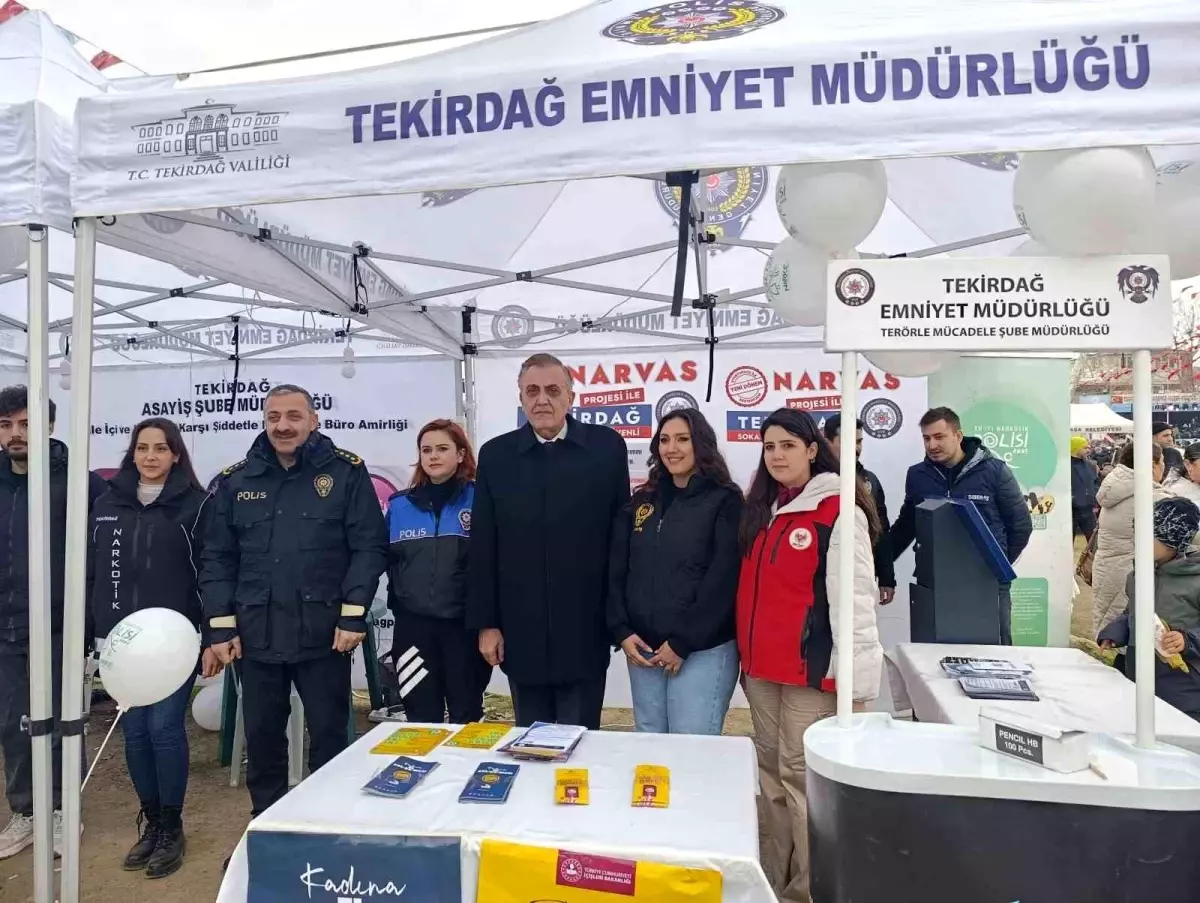 Tekirdağ Hamsi ve Mıhlama Festivali'nde 500 Polis Güvenliği Sağladı