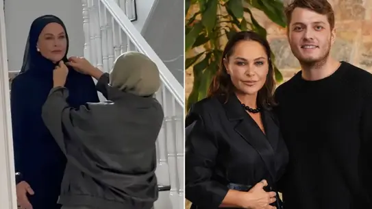 Hülya Avşar, 4 Yıllık Mola Sonrası 'Aynı Yağmur Altında' Setinde