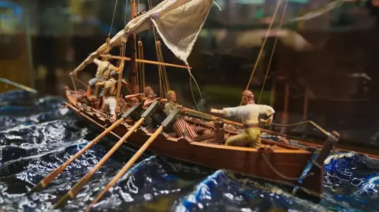 Hisart Canlı Tarih Müzesi iç mekan görüntüsü