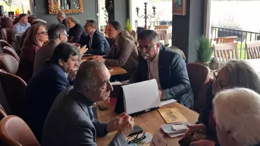 Düsseldorf'ta Edremit delegasyonu