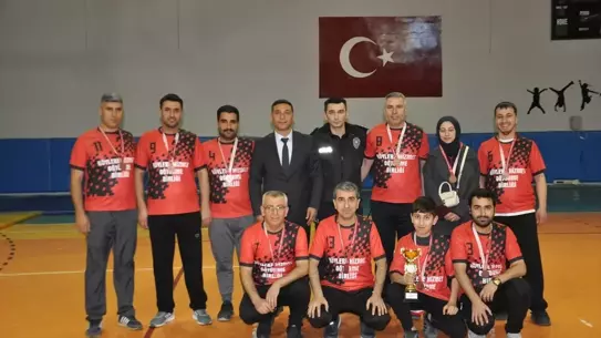 Voleybol turnuva final maçından anlık görüntü