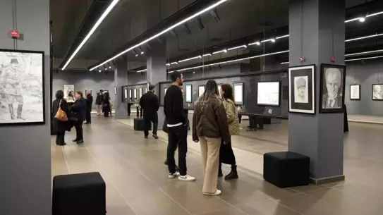 Şehitkamil'de 104 Eserle Gazi Şehrin 104. Yıl Sergisi Açıldı