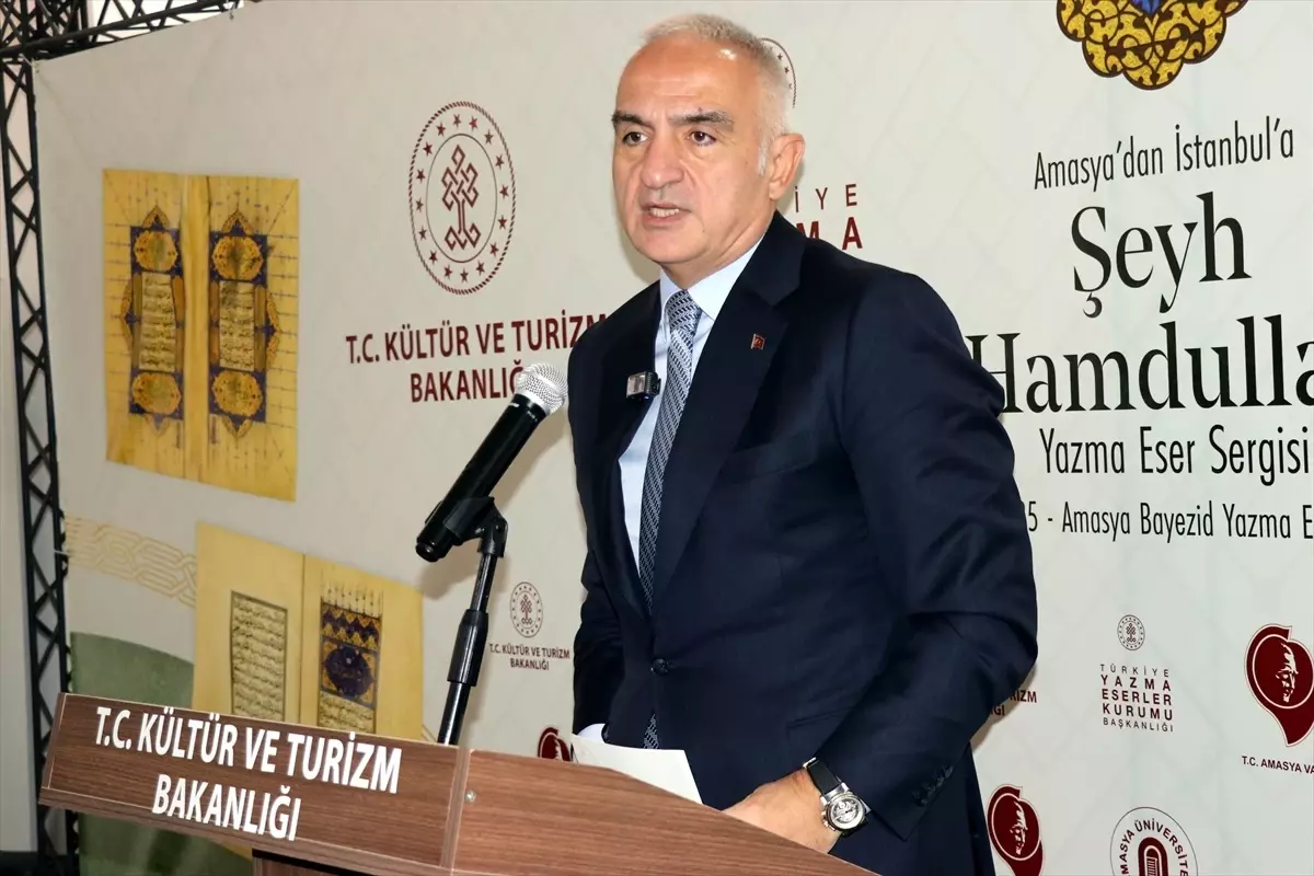 Şeyh Hamdullah’ın Eserleri Amasya’dan İstanbul’a Yolculuk Ediyor: Özel Sergi Açıldı