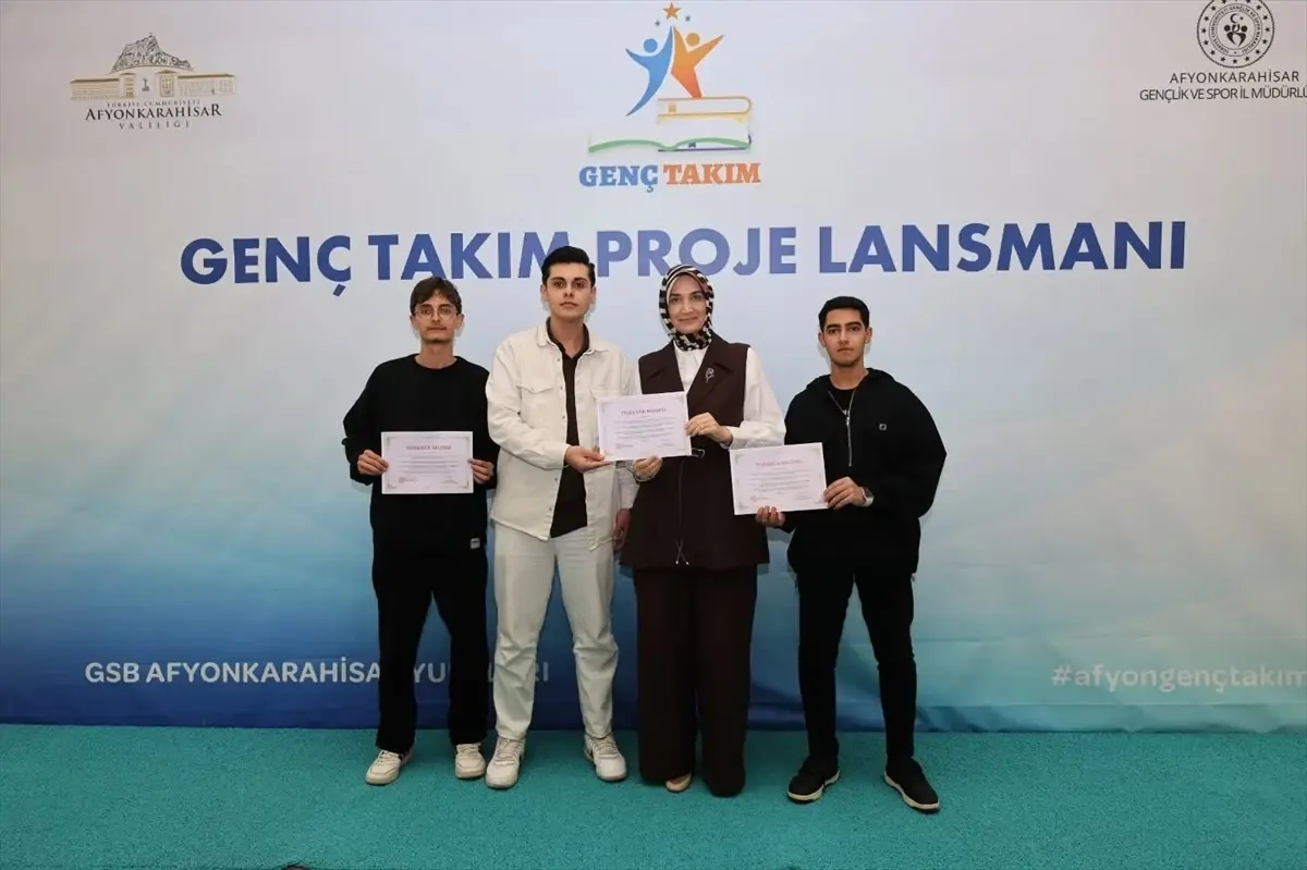 Afyonkarahisar’da Genç Takım Projesi Coşkuyla Lansman Yaptı