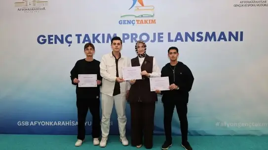 Afyonkarahisar’da Genç Takım Projesi Coşkuyla Lansman Yaptı