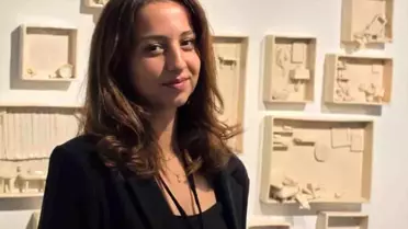 BASE 2025 sergisinde İrem Büyükböcek'in eseri