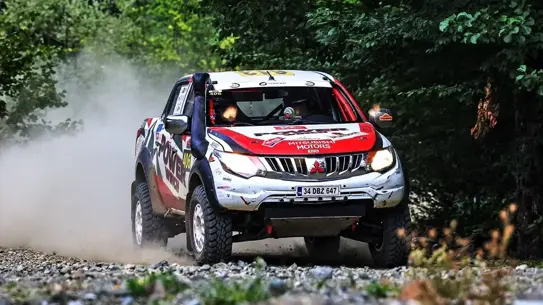 Baja yarışından bir an