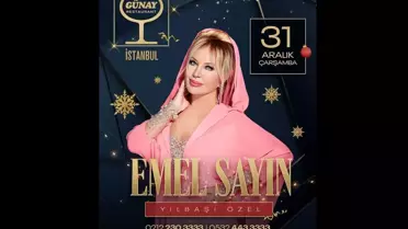 Emel Sayın ve Kubat'tan Yılbaşı Coşkusu: Günay Restaurant'ta Unutulmaz Bir Gece
