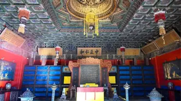 Beijing'in Saray Müzesi'nde Ruhsal Arınma Salonu 10 Yıllık Restorasyondan Sonra Yeniden Açıldı