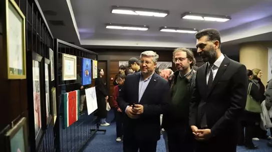AYBÜ'de 'Görsel Direniş' Sergisiyle Filistin'e Sanatsal Destek