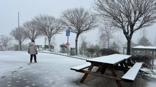 Boztepe Beyaza Büründü: Karın Keyfi Şehrin En Popüler Noktasında