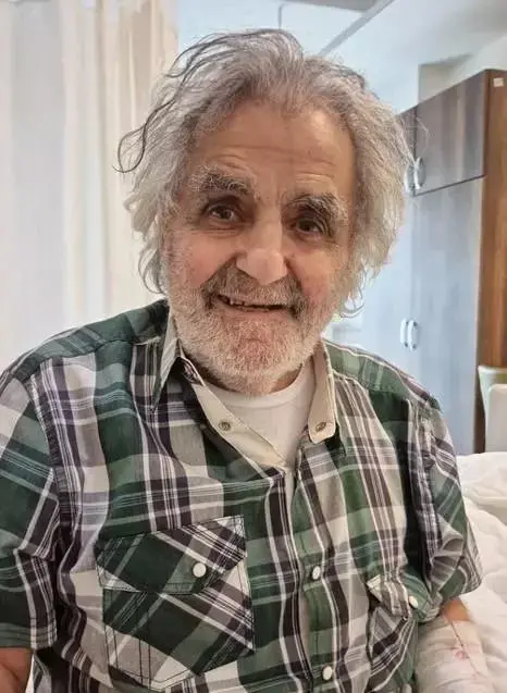 Necdet Kökeş’ün hastane odasından fotoğraf