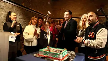 Bodrum’da Uluslararası Toplulukla Renkli Yılbaşı Kokteyli