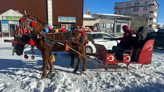 Çıldır Gölü'nde Atlı Kızak Festivali Başladı: Kışın En Renkli Etkinliği