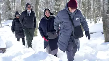 Kartepe'de Bembeyaz Görünüm: Teleferik ve Kartopu Şöleni