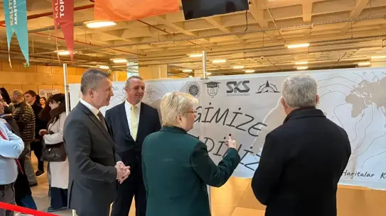 Tekirdağ NKÜ'de Haritaların Büyüsü: Coğrafya Bölümü Sergisi Açıldı