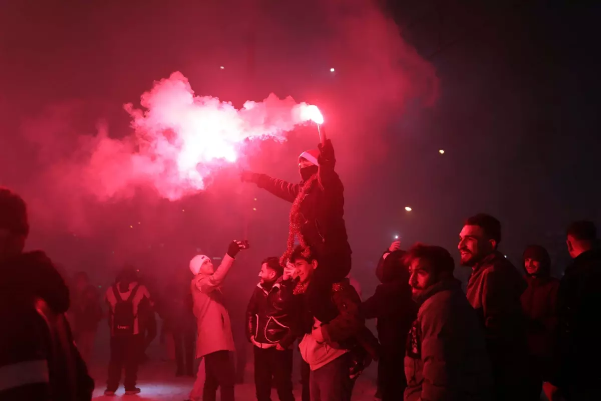Gaziantep’te Yeni Yıl Coşkusu Soğuğa Meydan Okudu