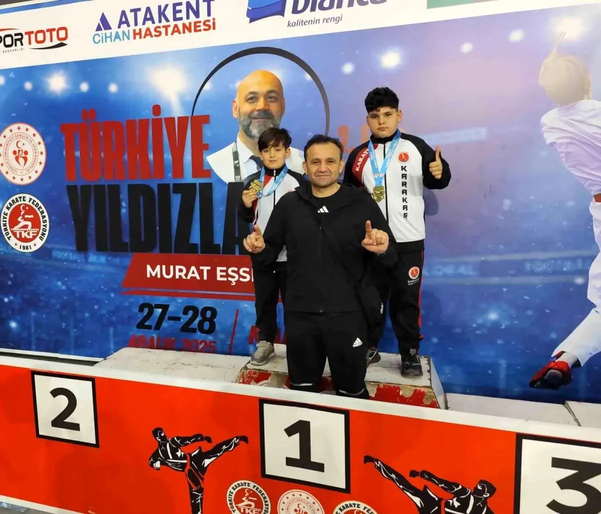 Karakaş Spor Kulübü'nden 41 Madalya: Ünal Kardeşler Altını Kapladı