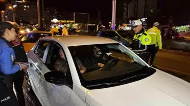 Yılbaşı Huzur ve Güven uygulamasından bir kare