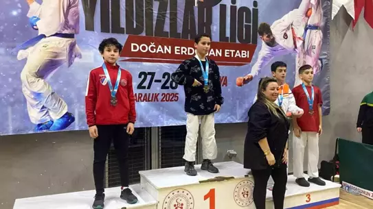Karate müsabakasından bir kare
