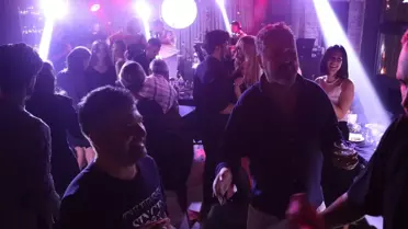 Erciyes Kayak Merkezi'nde havai fişek gösterisi