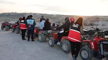 Kapadokya turizm denetim ekipleri