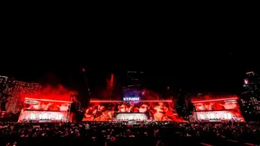 Bangkok havai fişek gösterisi